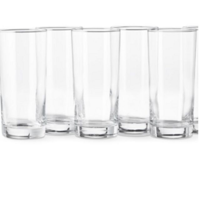 Large Straight Tumblers- Set of 6