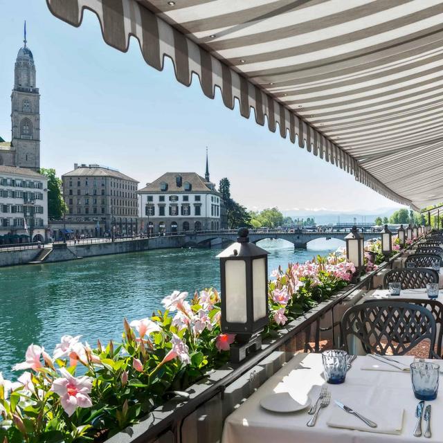 Honeymoon dining in Zurich, Switzerland