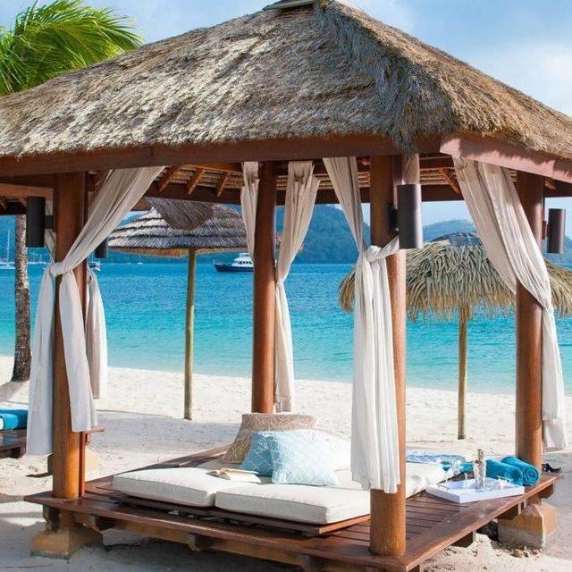 Cabana on the beach