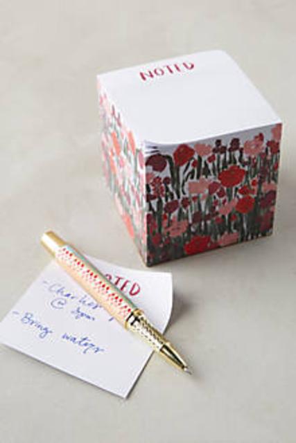 Wild Poppy Sticky Notes