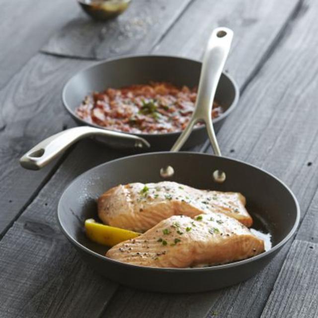 Sur La Table® Dishwasher-Safe Hard Anodized Nonstick Skillets, 8½" & 10"