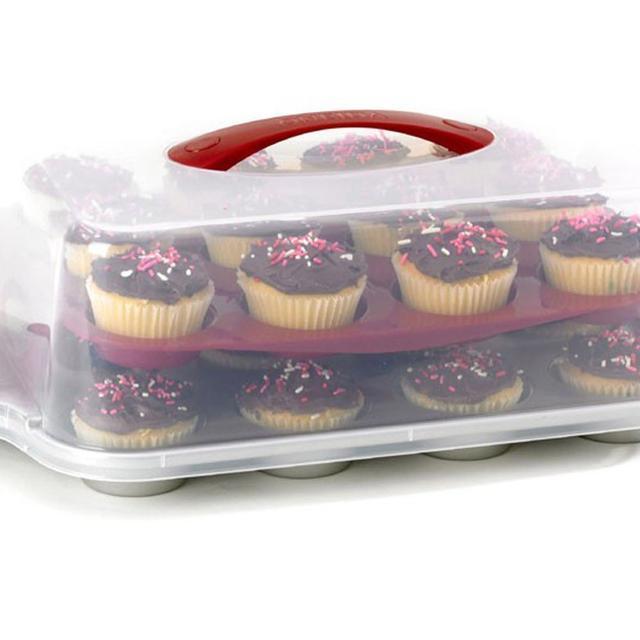Good Cook 24 Count Cupcake Pan and Carrying Case