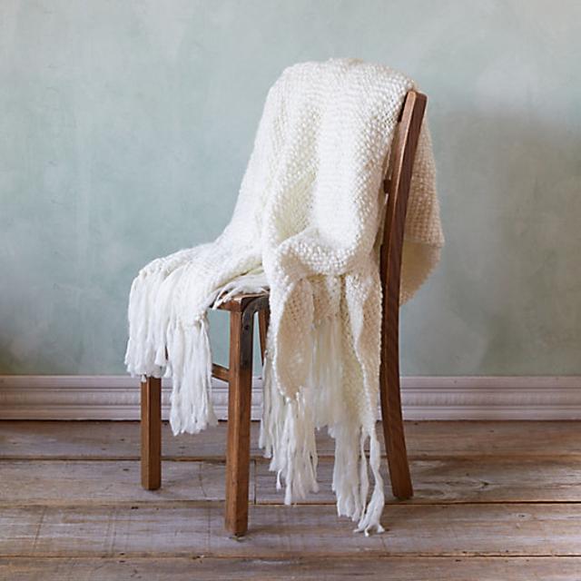 Woolly Tassel Throw