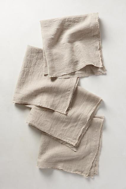 Rustic Linen Napkins