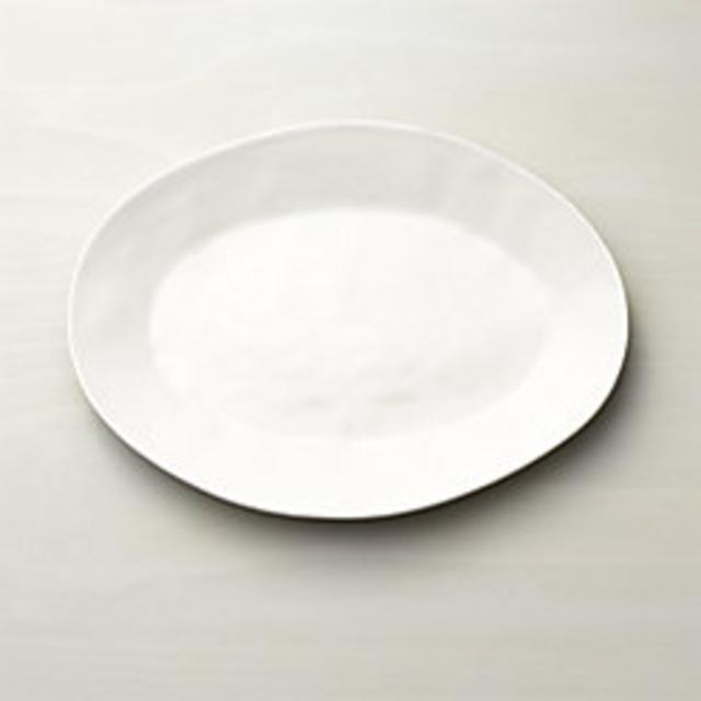 Welcome White Platter