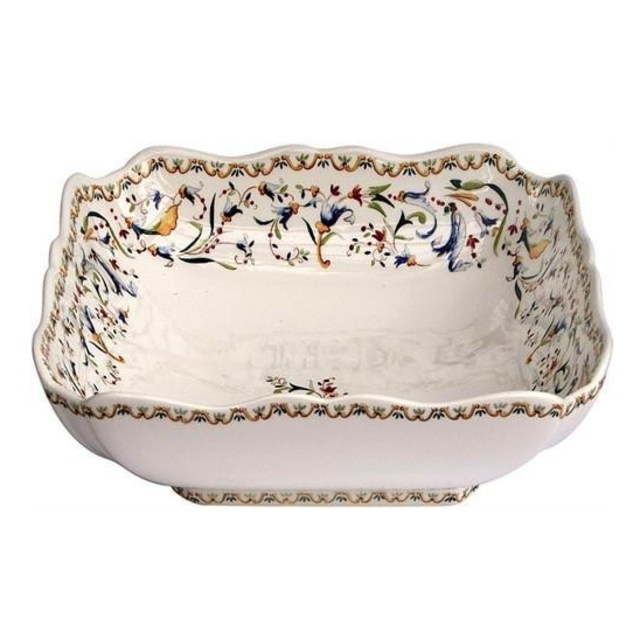Gien Toscana Square Fruit/Salad Bowl
