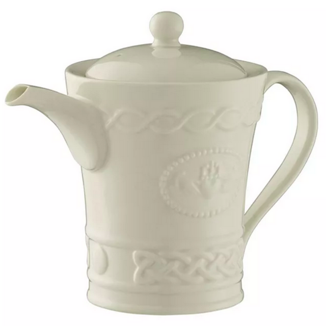 Belleek Claddagh Beverage Pot