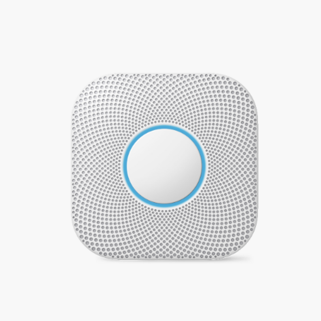 Google Nest Protect Smoke and Carbon Monoxide Detector - Battery Operated