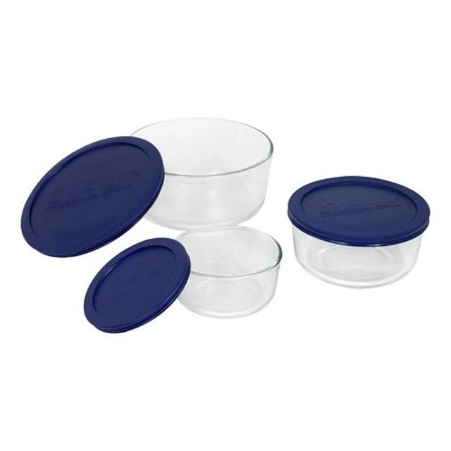 Pyrex® 6-pc. Round Storage Plus® Set