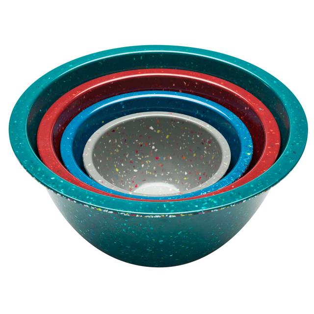 Confetti Recycled Plastic Mixing Bowl Set - Urban