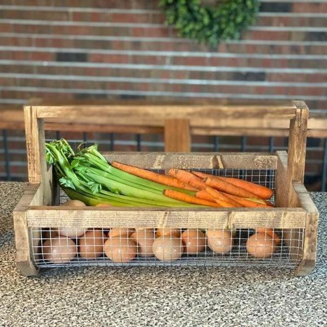 Egg Basket | Garden Harvest Basket | Set of 3 - S, M, L