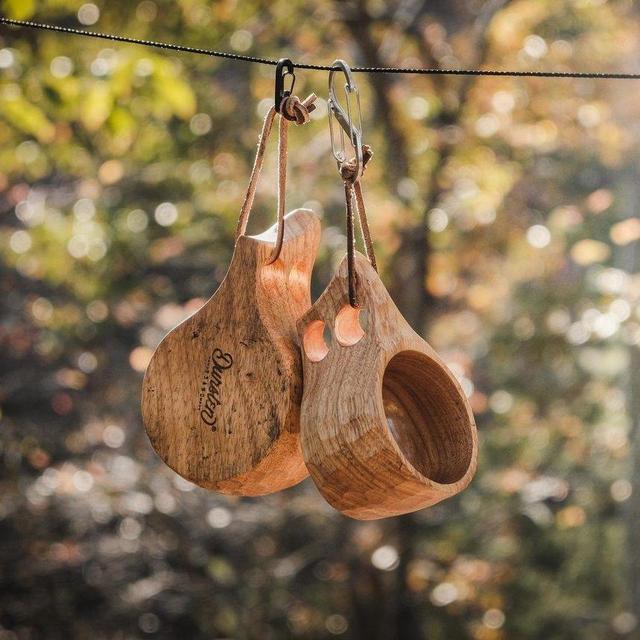 Original Kuksa Wood Camping Mug - Sm