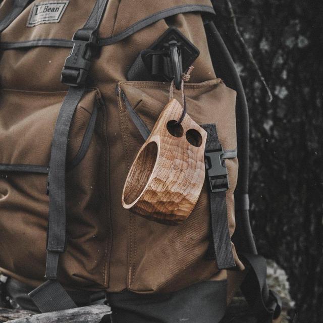 Original Kuksa Wood Camping Mug - Lg