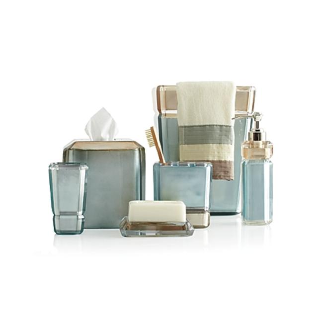 Croscill® Barron Bath Ensemble in Light Blue