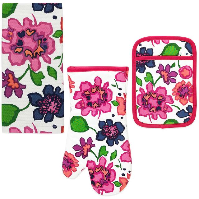 kate spade new york Festive Floral Kitchen Linens