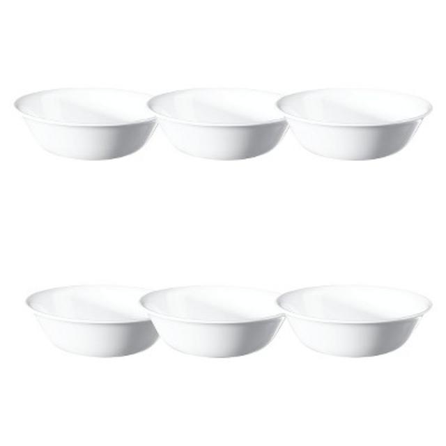 Corelle 6 Piece Bowl Set – Winter Frost White