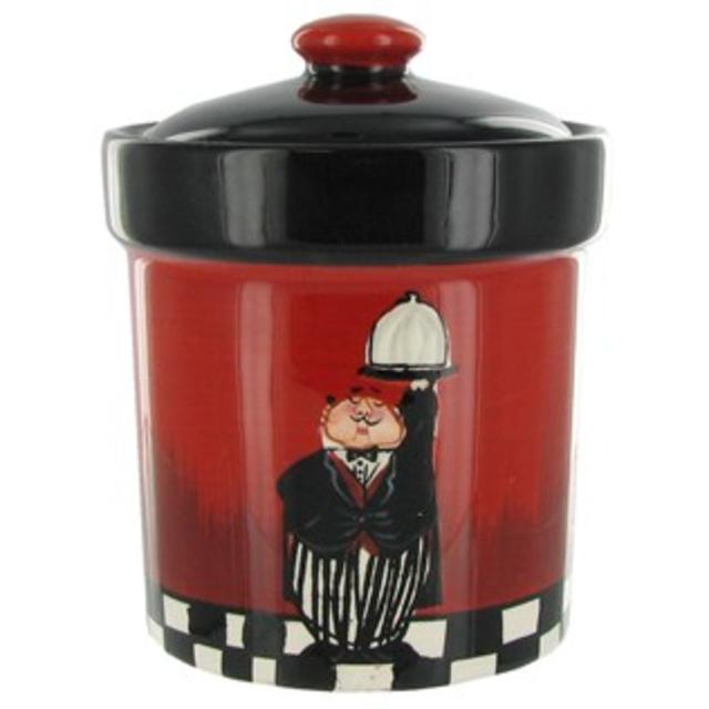 Medium Dinner is Served Round Canister