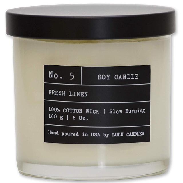 Fresh Linen | Luxury Scented Soy Candles | Hand Poured in The USA | Highly Scented & Long Lasting | 170 g