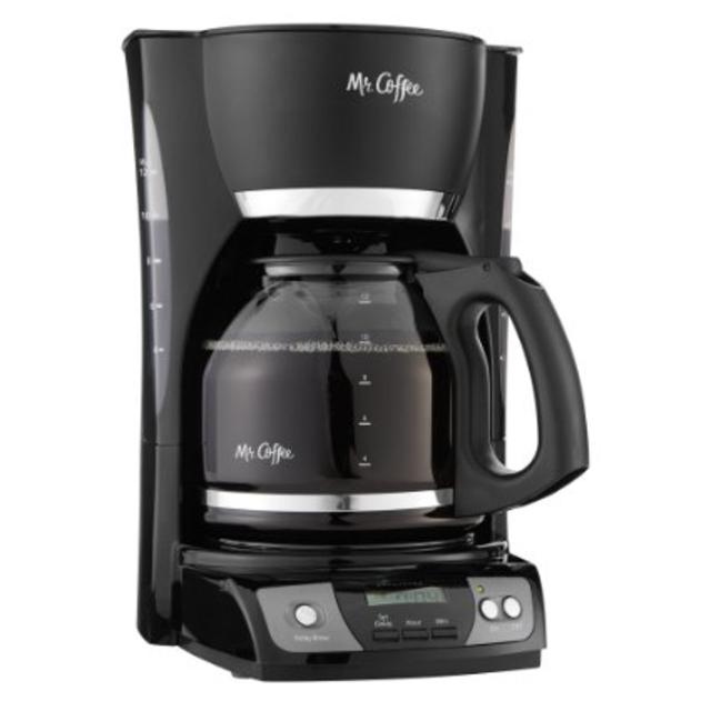 Mr. Coffee CGX23 12-Cup Programmable Coffeemaker, Black