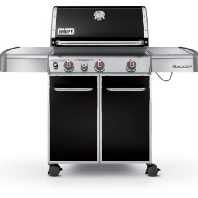 Weber Genesis  637-Square-Inch Liquid-Propane Gas Grill, Black
