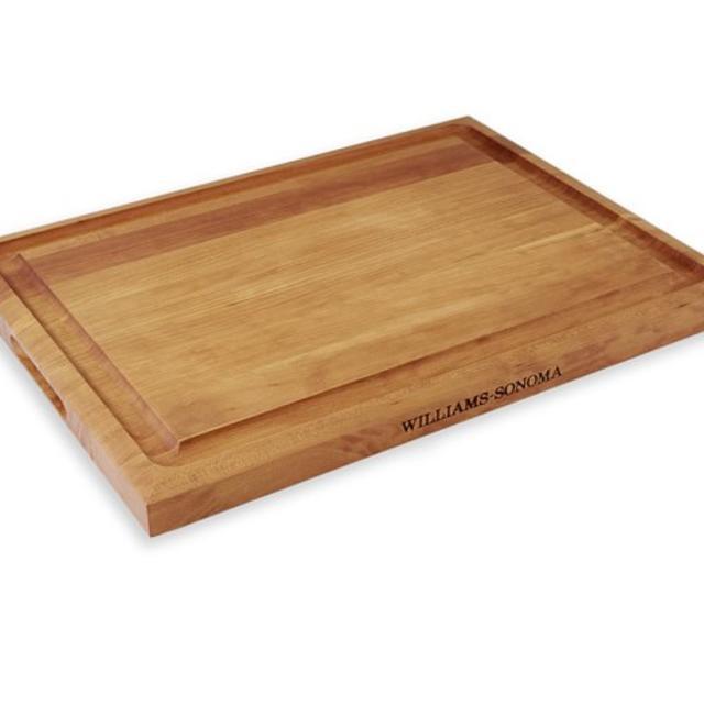 Williams-Sonoma Edge-Grain Carving Board, Cherry