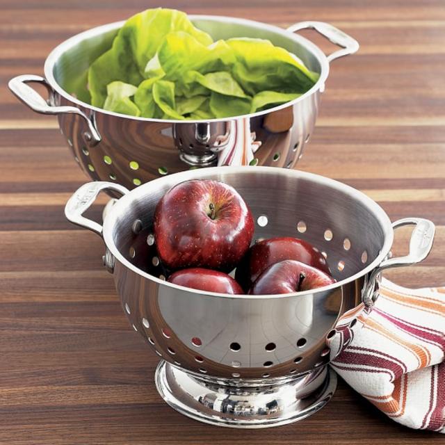 All-Clad Stainless-Steel Colanders