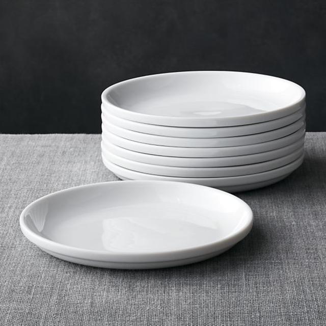 Set of 8 Logan Stacking Salad Plates
