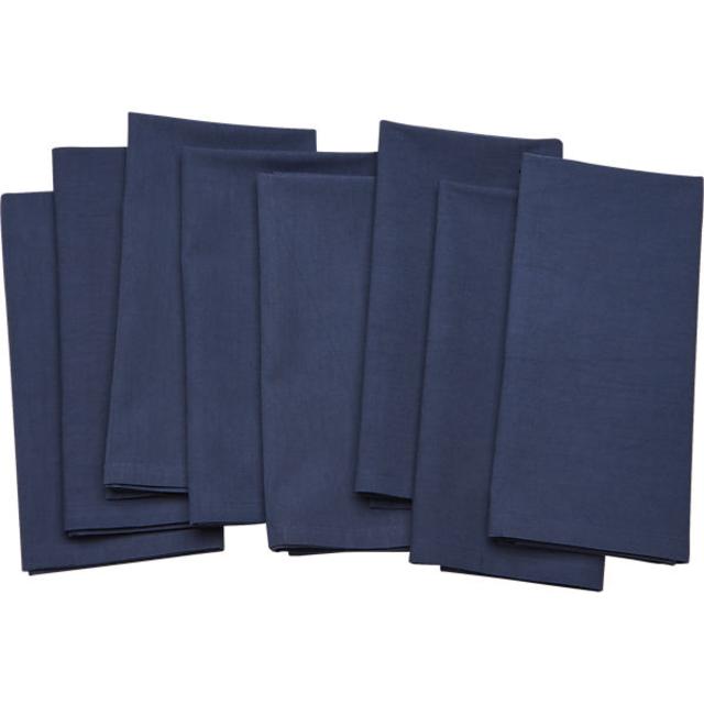 Set of 8 Poplin Dusk Napkins