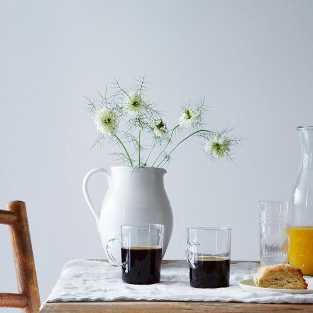 Borosilicate Glass Short Mug (Set of 4)