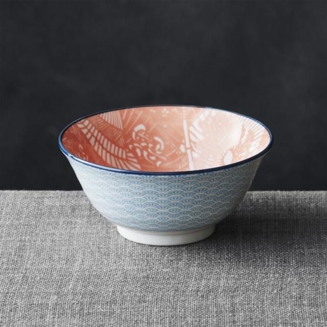Kiso Orange 6" Rice Bowl