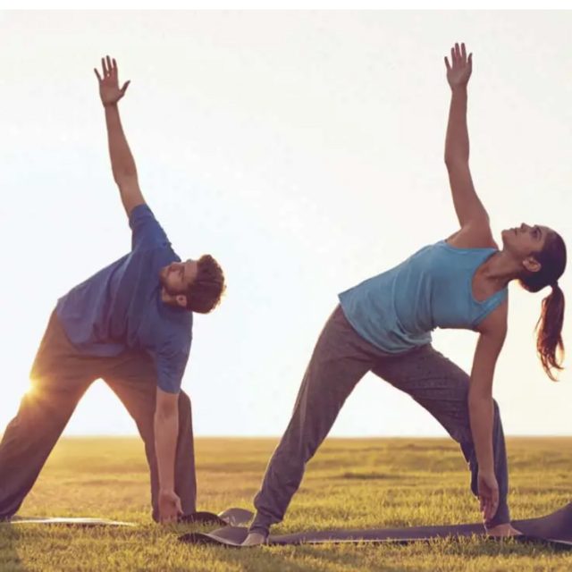 Couples Yoga (YES we are forreal)