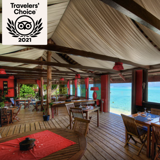 Fun Dinner for Two at: Matira Beach Restaurant