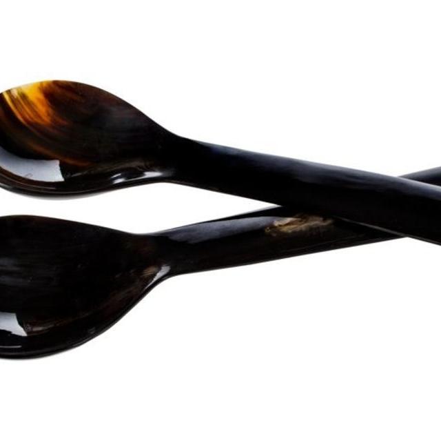 Horn Serving Spoons