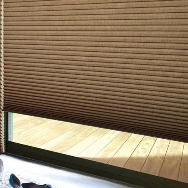 Honeycomb Blinds for Main Room