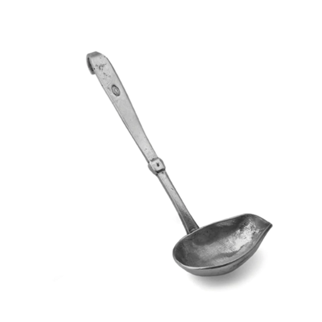 Arte Italica Vintage Pewter Gravy Ladle