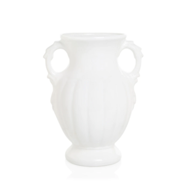 Hazel Vase, White