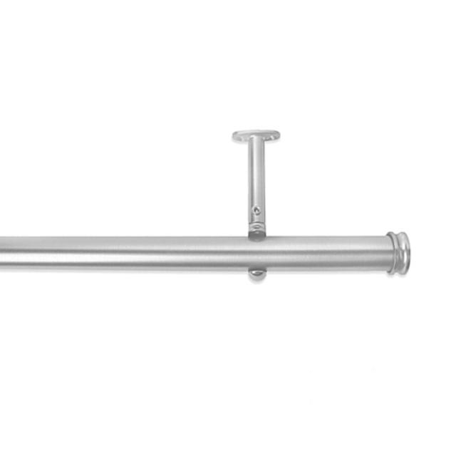 Cambria® Premier Complete Decorative 28-Inch to 48-Inch Drapery Rod in Brushed Nickel