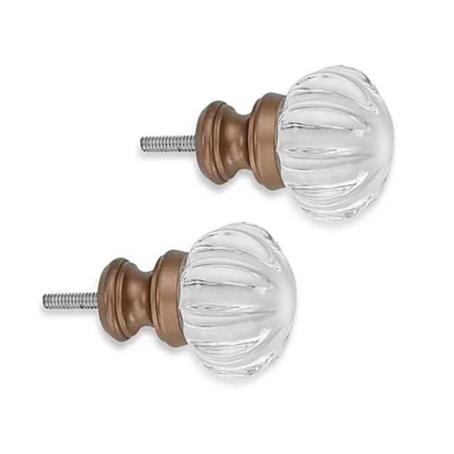 Cambria® Classic Complete® Luminous Finial in Oil Rubbed Bronze (Set of 2)