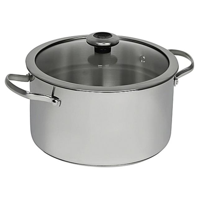 Revere® Copper Confidence Core™ 6.5 qt. Stainless Steel Covered Stock Pot
