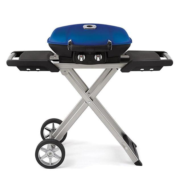 Napoleon TQ285X-BL Portable Propane Grill with Cart, Blue