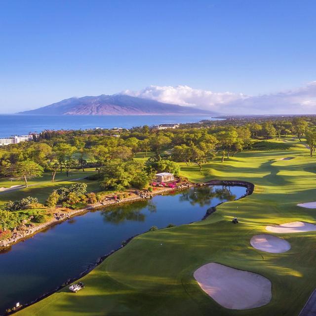 Golfing in Hawaii at Wailea Golf Club