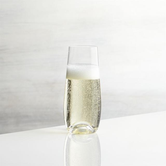 Lulie Stemless Champagne Glass