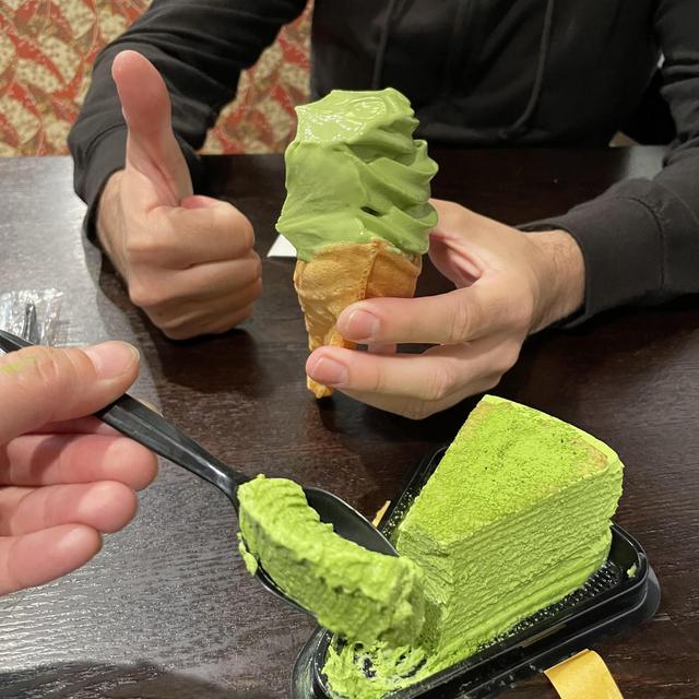 A Matcha Dessert Date