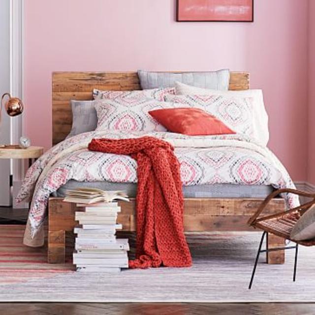 Emmerson™ Reclaimed Wood Bed - Natural