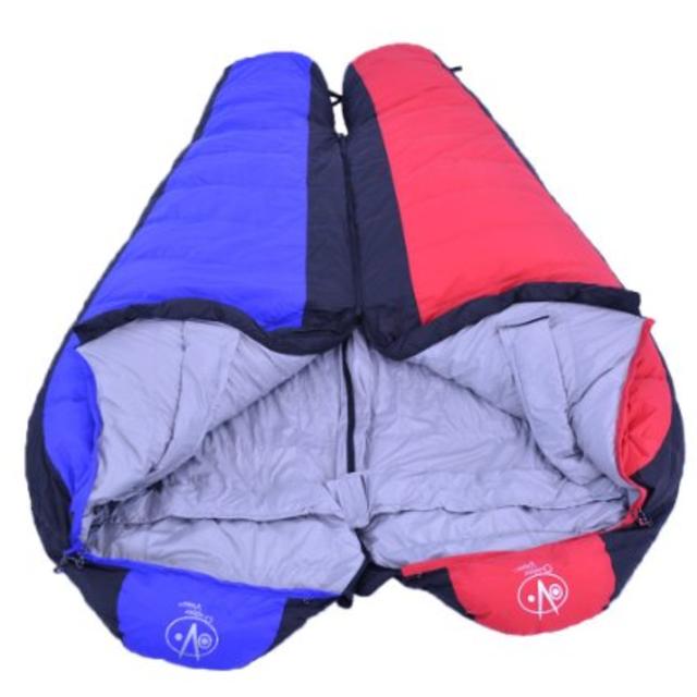Outdoor Vitals 15 Degree Double Down Sleeping Bag, 2 Person, Double Sleepiing Bag, 3 Season, Lightwieght