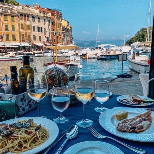 Dinner in Portofino