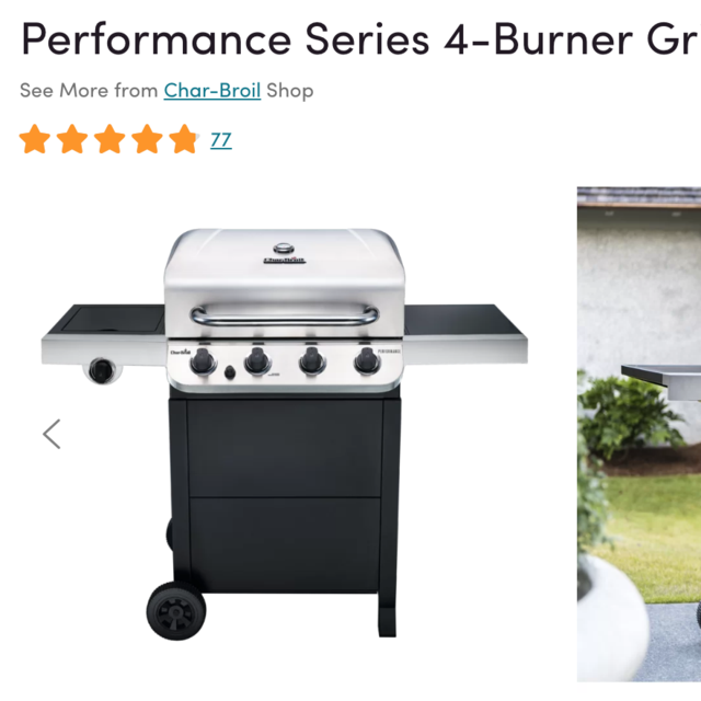 Performance Series 4-Burner Grill