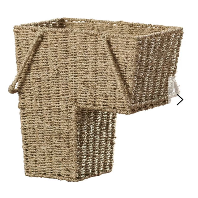 Bertram Wicker Sea Grass Stair Basket