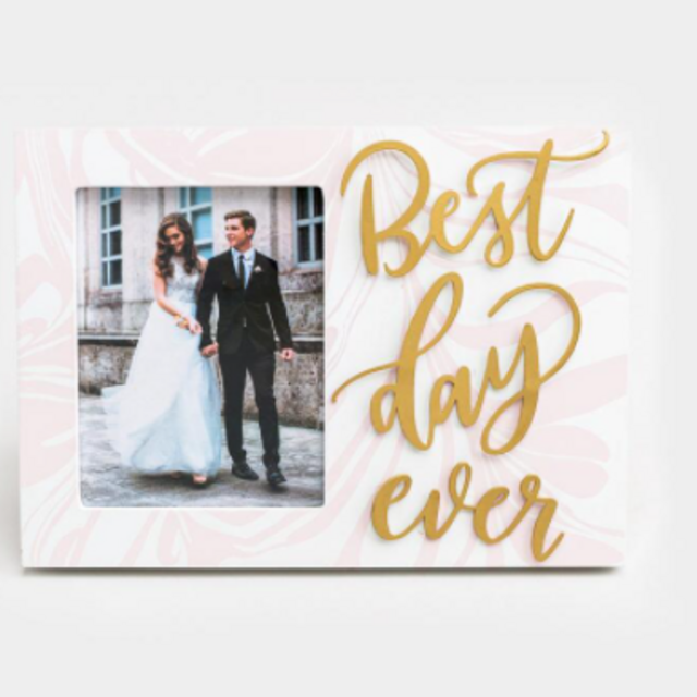 Best Day Ever Swirl Picture Frame