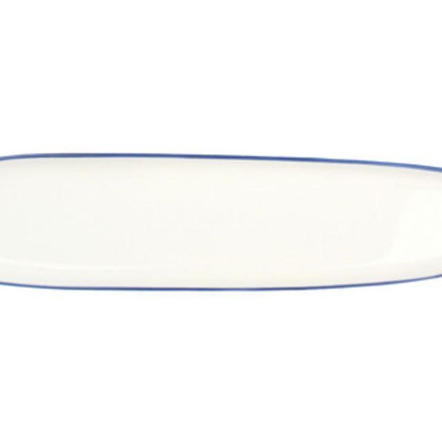 Abbesses Oblong Plate in Blue